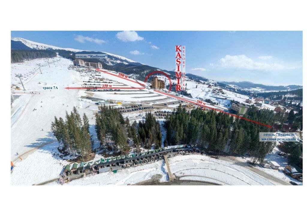 Kasimir Private Room 611, 612 Bukovel Exterior photo